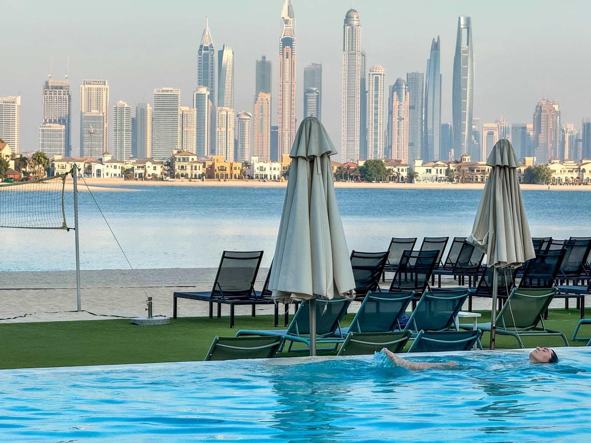 Spacious Beachfront 2 Bedroom Apartment - The 8 Dubai Exterior foto
