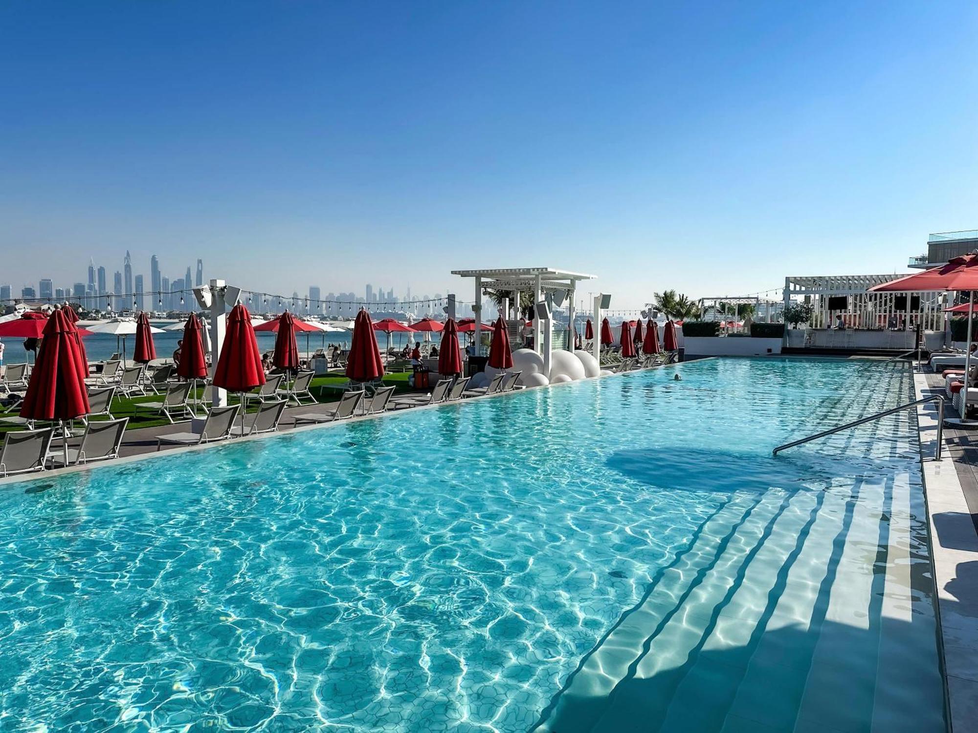 Spacious Beachfront 2 Bedroom Apartment - The 8 Dubai Exterior foto