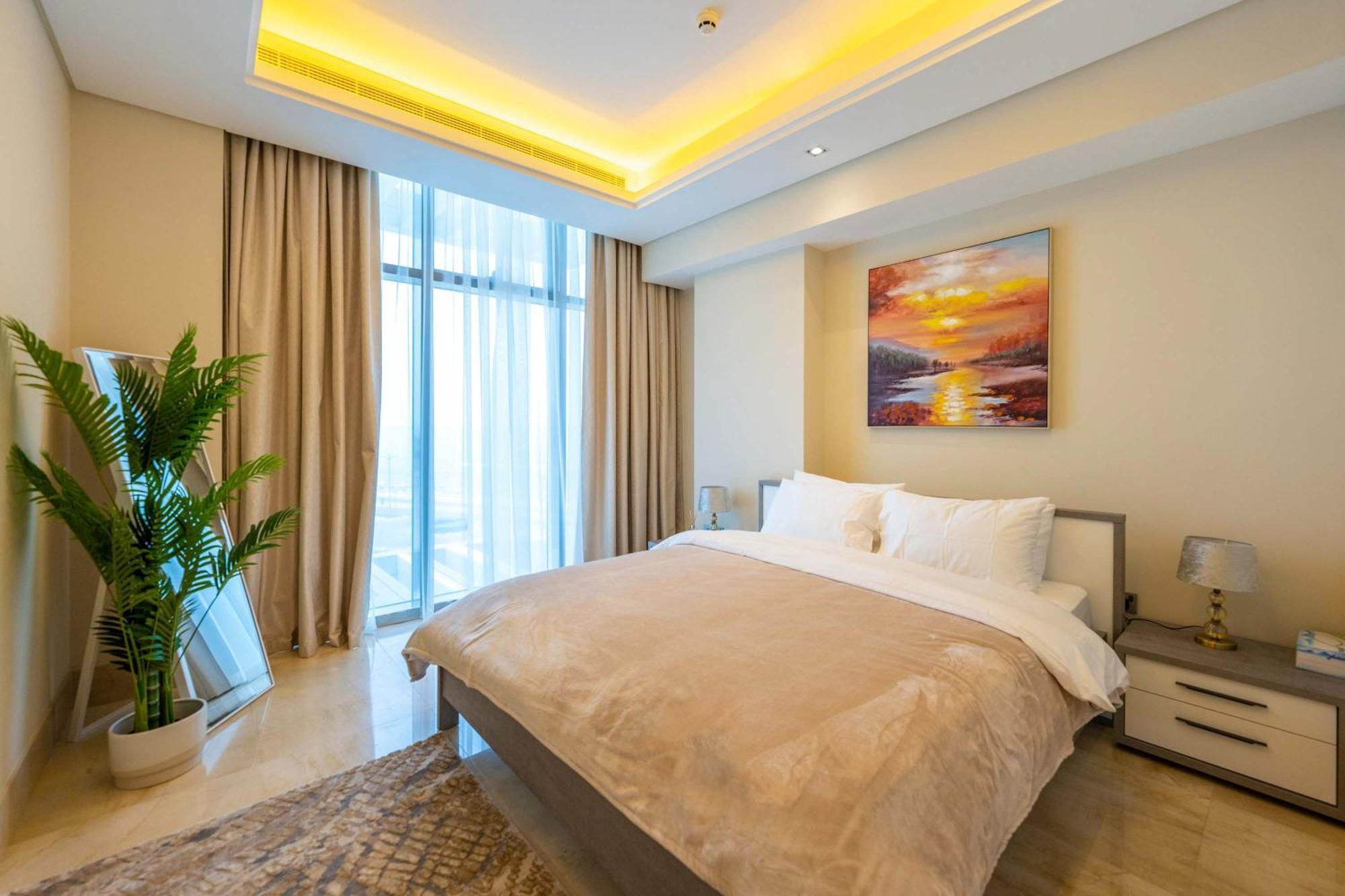 Spacious Beachfront 2 Bedroom Apartment - The 8 Dubai Exterior foto